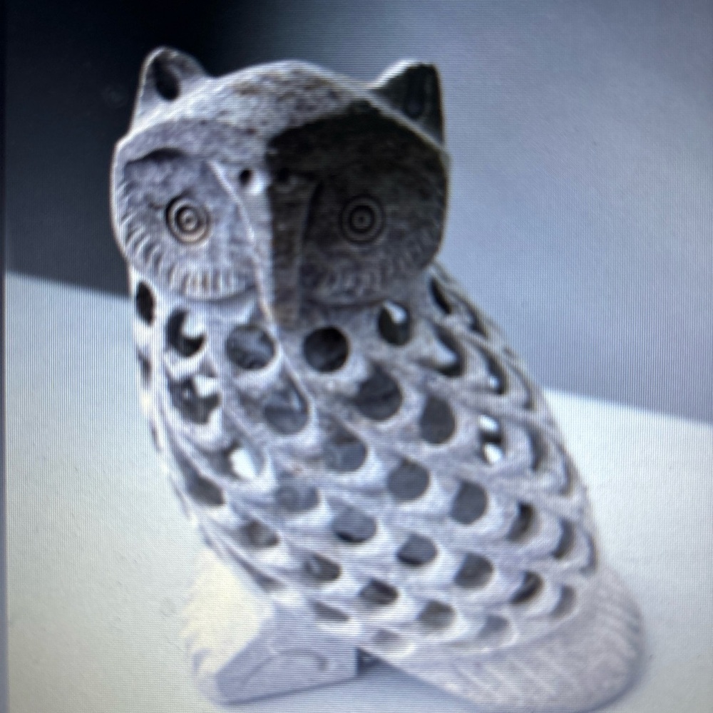 Soapstone owl